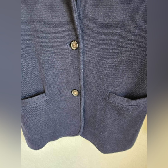 J. Crew Sweater Blue Blazer Size XS - Picture 8 of 9
